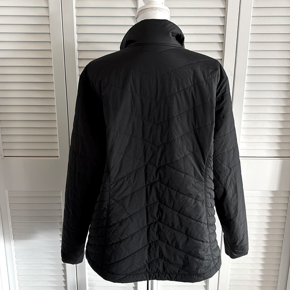 Eddie Bauer First Ascent T2XL Reversible Jacket Women’s Black Quilted Size XL - Picture 5 of 15